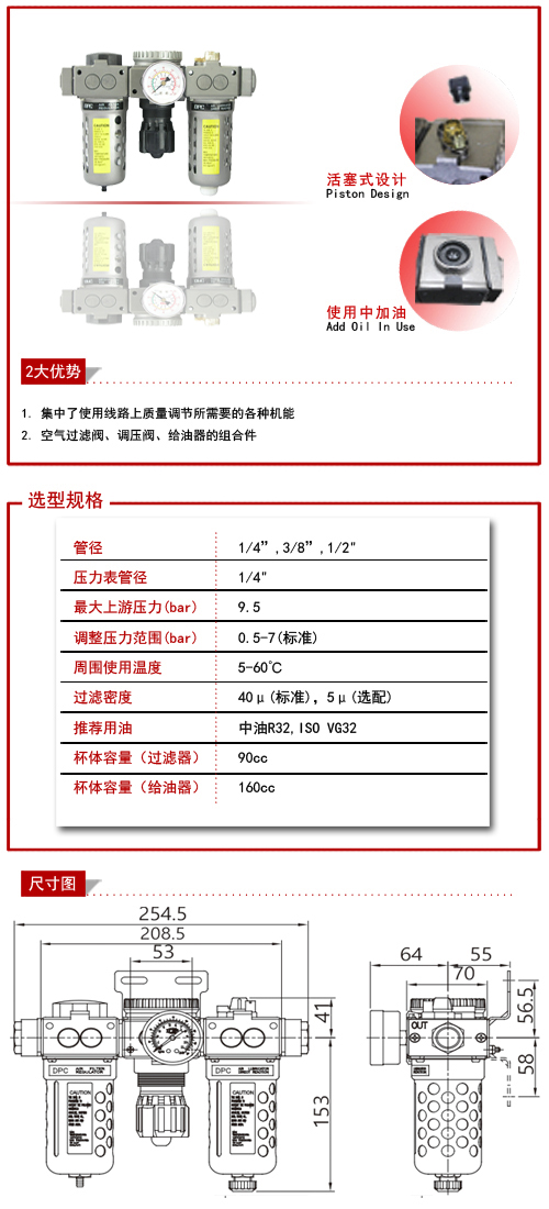 K856气源三联件详情页