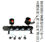 建议气源配置俯视图